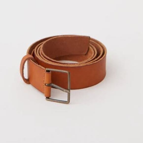 Forte Forte Leather High Belt One Size Miele NWT Cognac Luxury Designer Italian - Picture 1 of 7